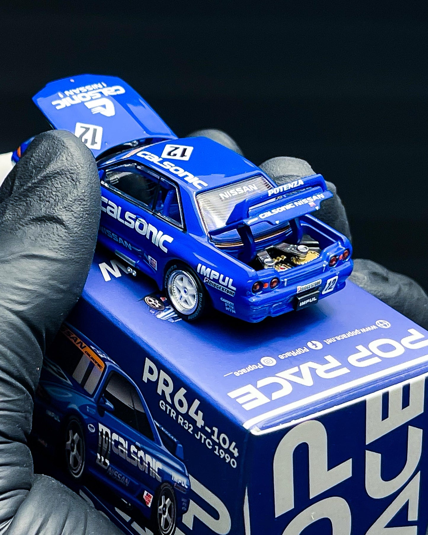 NISSAN SKYLINE GT-R R32 JTC 1990 CALSONIC #12