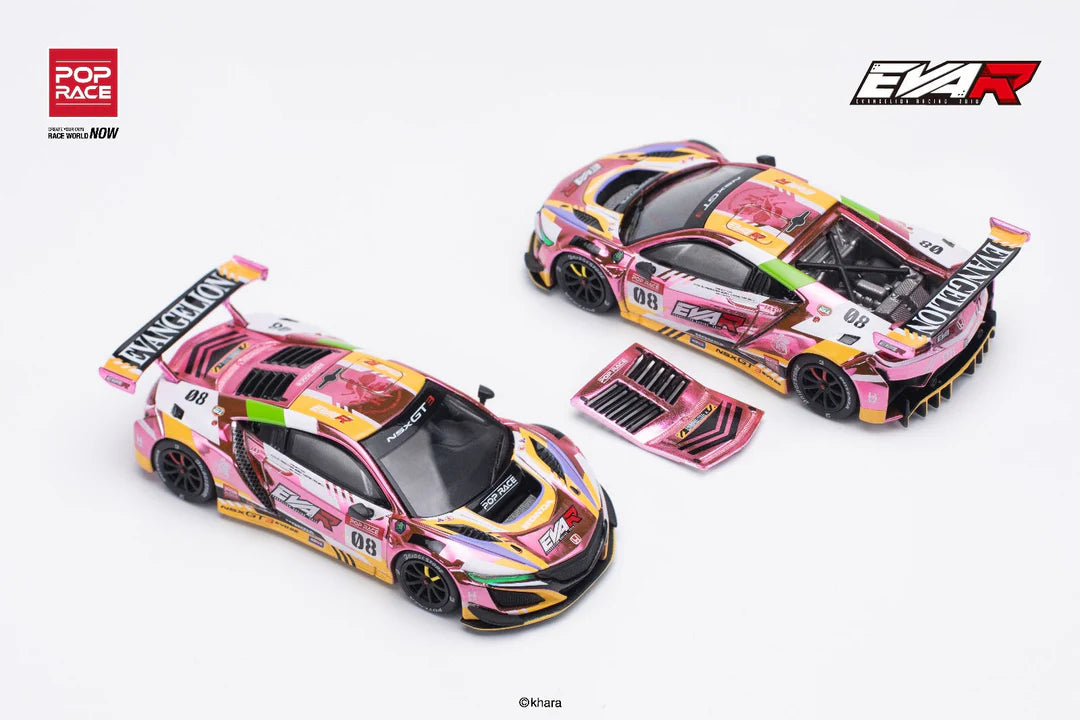 Pop Race Honda NSX GT3 EVO22 EVA RT 1:64 PR640109