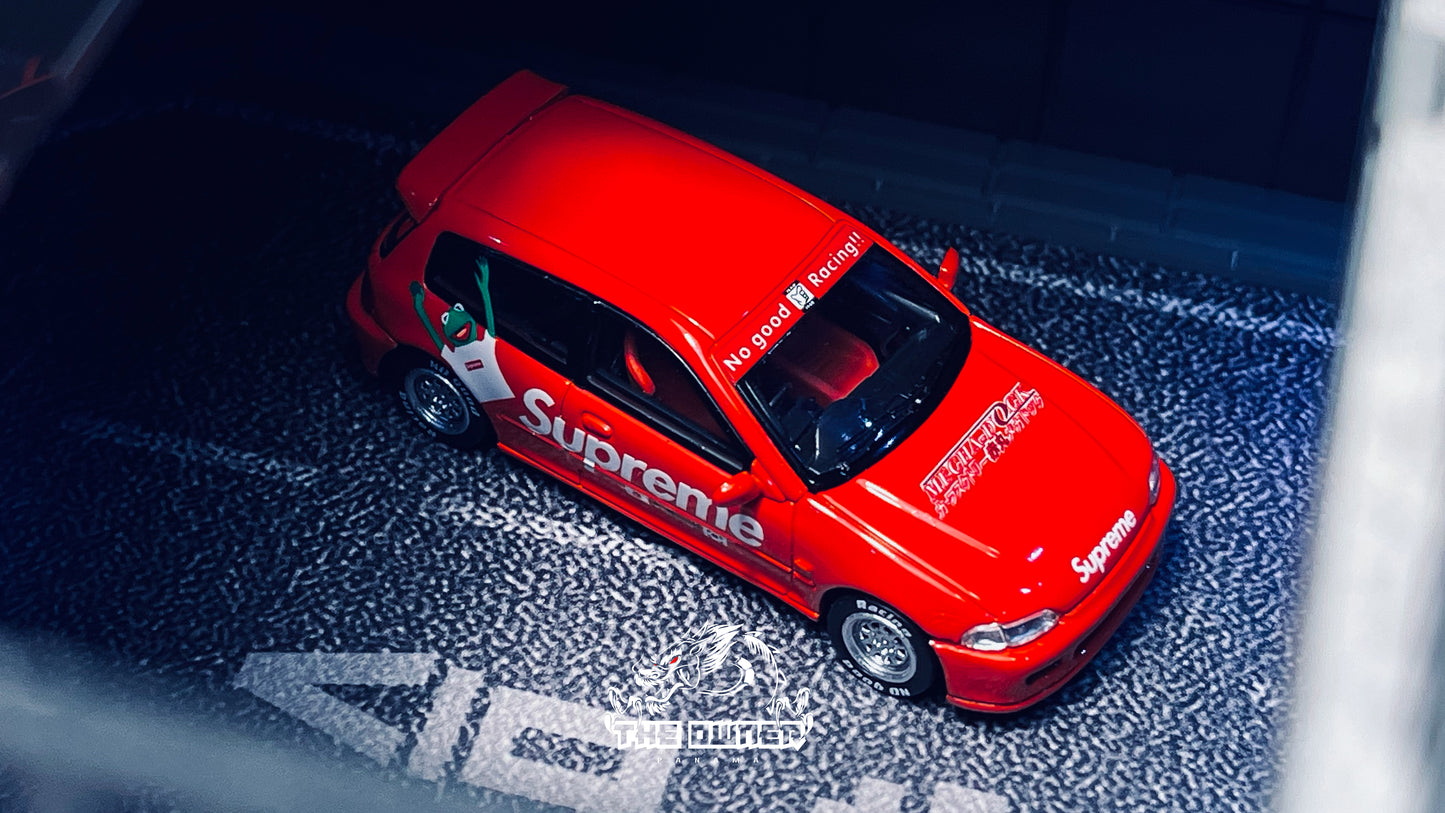 Street Weapon Honda Civic EG6 Supreme No Good Racing 1:64