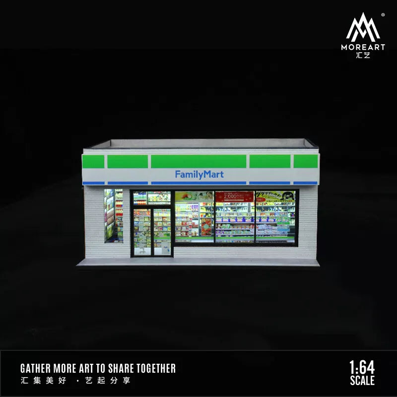 MoreArt Convenience Store "FamilyMart" Diorama 1:64