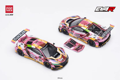 Pop Race Honda NSX GT3 EVO22 EVA RT 1:64 PR640109
