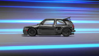 Liberty64 Volkswagen VW KS MK2 Widebody Chrome Gunmetal 1:64
