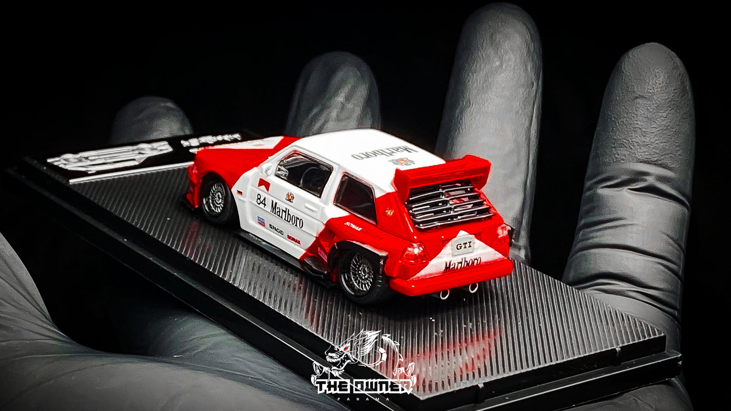 Liberty64 Volkswagen VW GTI MK2 Marlboro Livery Low Stance 1:64