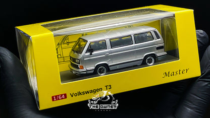 Master 1985 B32 Volkswagen T3 Multivan Silver 1:64