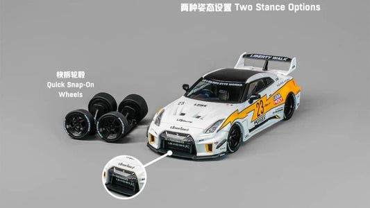 CM Model Nissan Skyline GT-R R35RR LBWK Silhouette #23 1:64