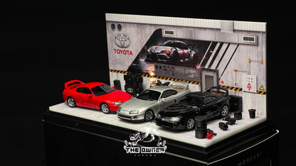LCD Models 1:64 - Toyota Supra A80 Diecast Model - Disponible en 3 colores distintos