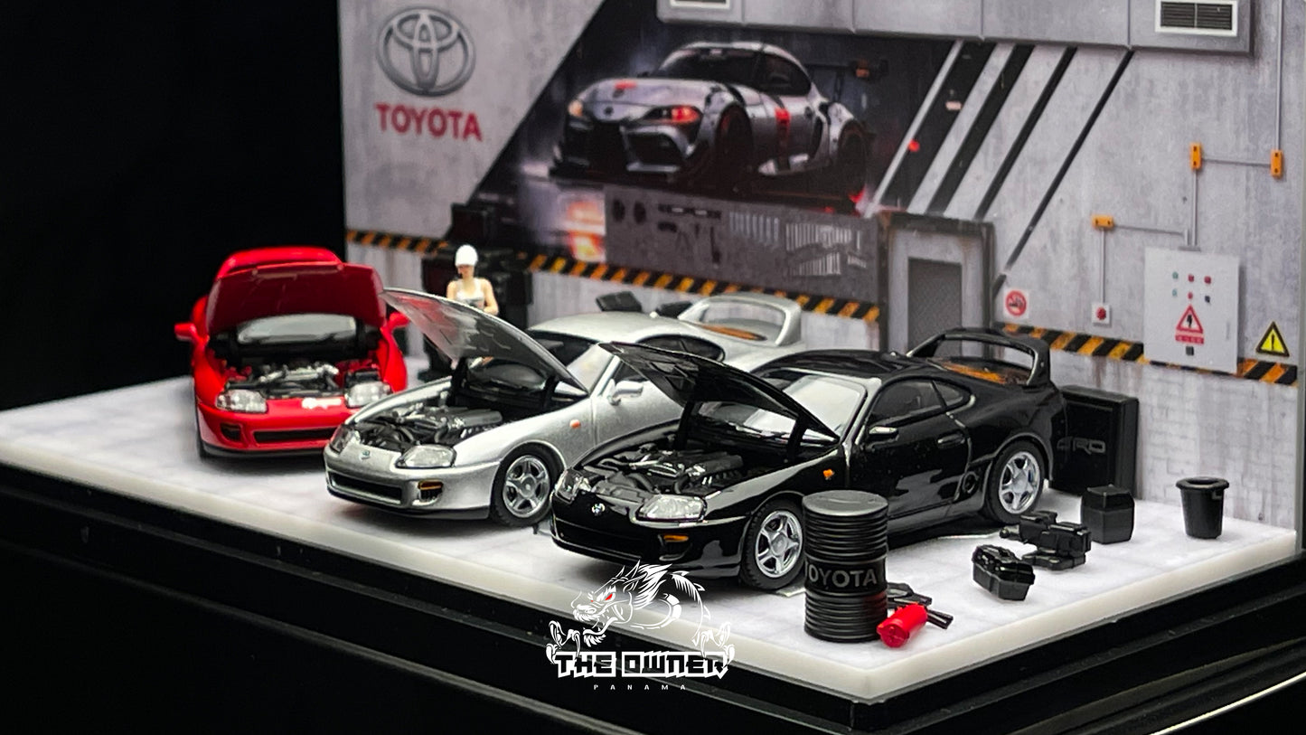 LCD Models 1:64 - Toyota Supra A80 Diecast Model - Disponible en 3 colores distintos