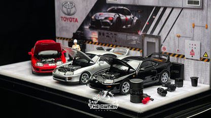 LCD Models 1:64 - Toyota Supra A80 Diecast Model - Disponible en 3 colores distintos