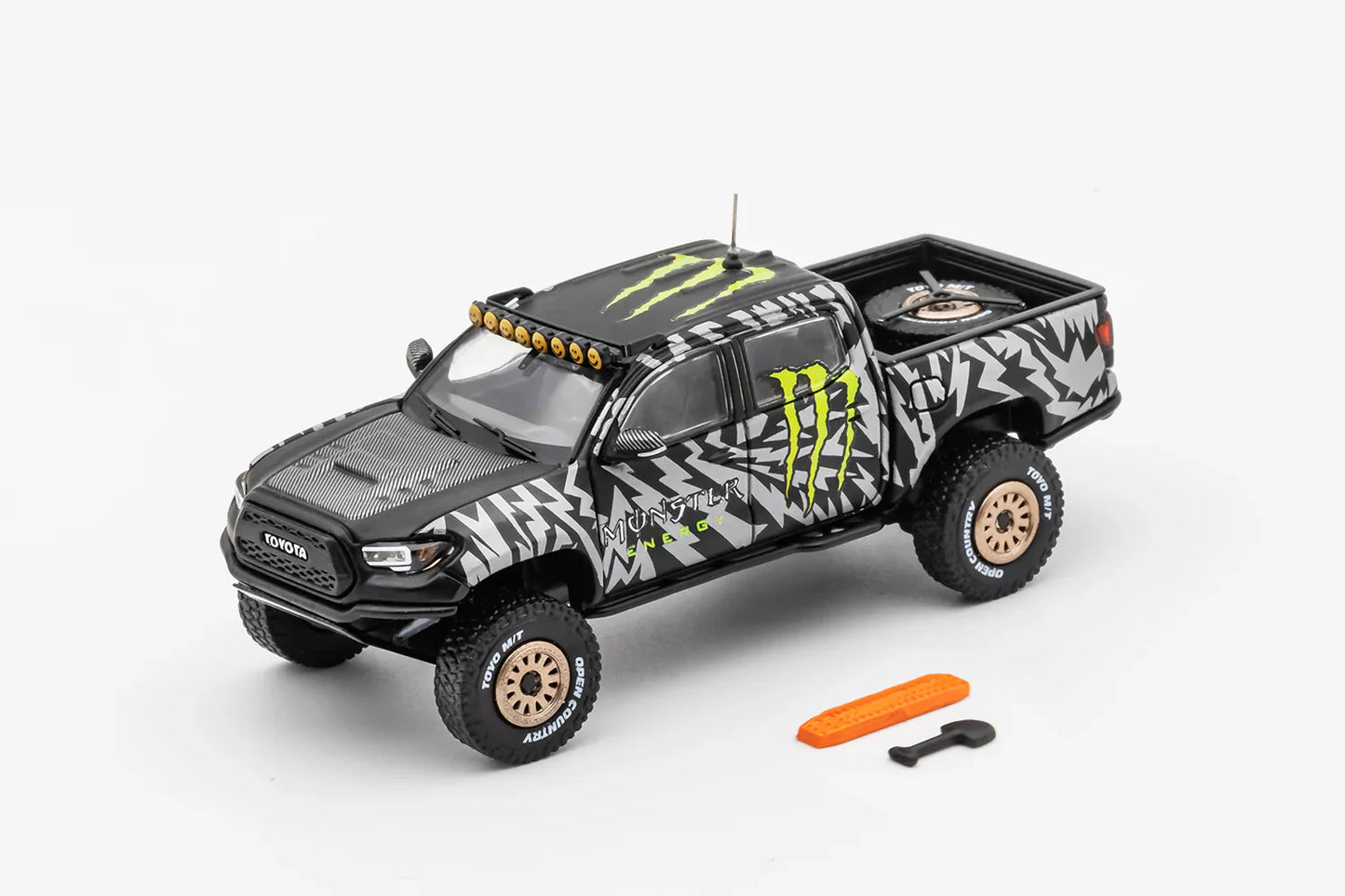 GCD Toyota TACOMA Pickup Truck Monster Livery 1:64