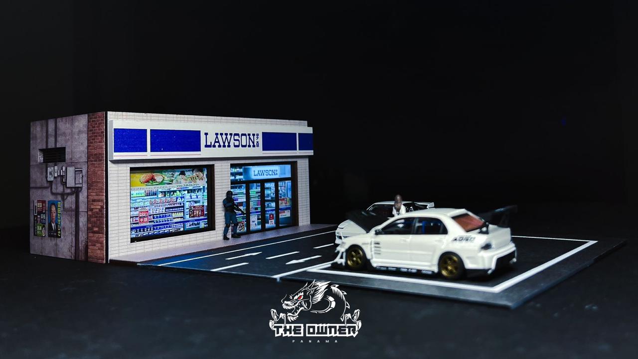 MoreArt Convenience Store "Lawson" Diorama 1:64
