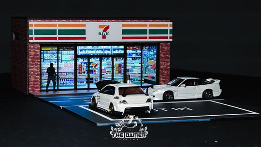 MoreArt Convenience Store "7Eleven" Diorama 1:64