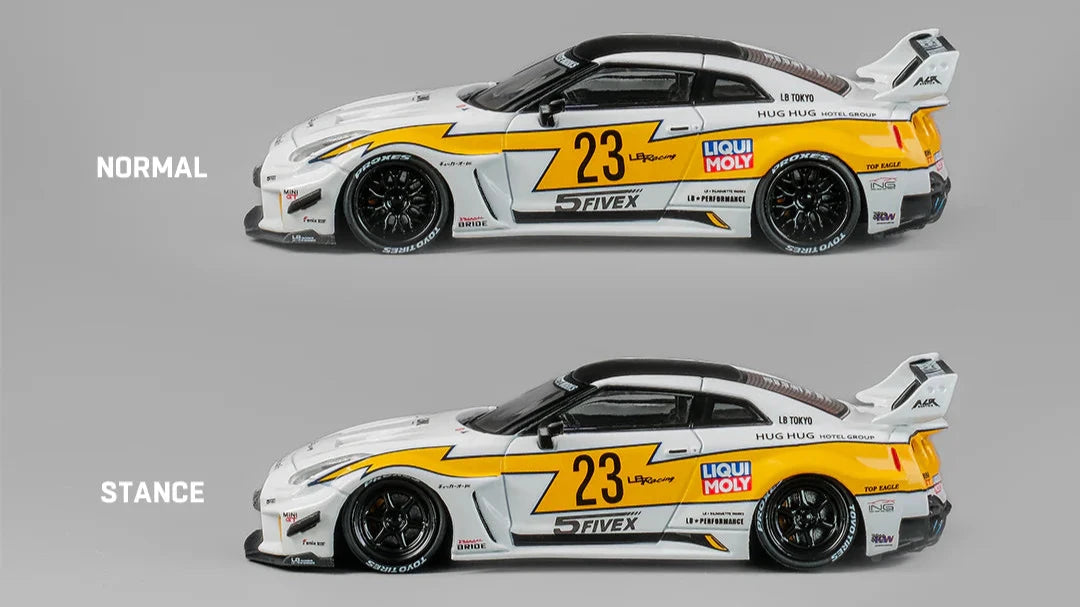CM Model Nissan Skyline GT-R R35RR LBWK Silhouette #23 1:64