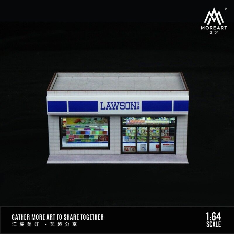 MoreArt Convenience Store "Lawson" Diorama 1:64