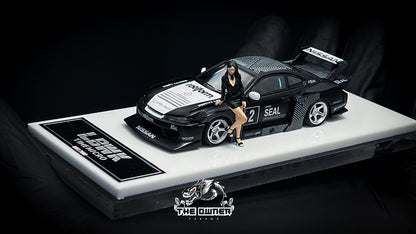 TimeMicro LBWK  S15  Black Latte con figura