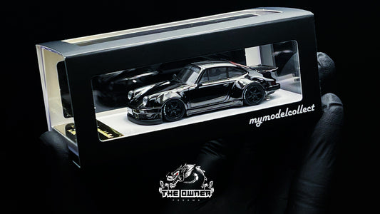 My Model Collect RWB 930 Chrome Gunmetal Gray 1:64